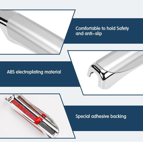 غطاء فرامل اليد للسيارة، غطاء فرامل الانتظار، غطاء فرامل اليد ABS، غطاء مزخرف لفرامل اليد، ملحقات داخلية للسيارات متوافقة مع معظم المركبات (ألياف الكربون الأسود) in Kuwait