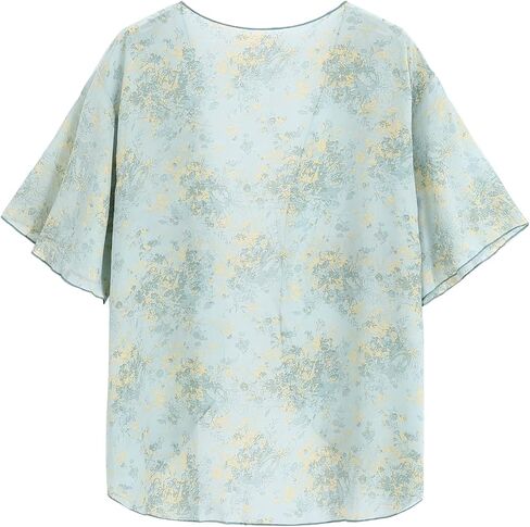 Spmor Women's Chiffon Boho Kimono Cardigan Beach Cover Shawl in Saudi Arabia