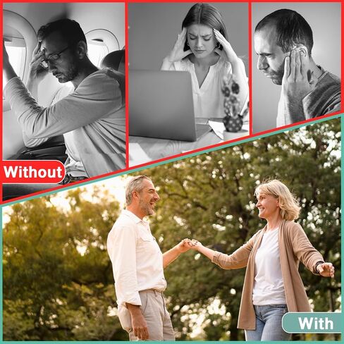 Ear Pressure Relief Suction Device - Balance Migraine Products Headache Vertigo Pain Migraines Tension Tool Airplane Ear Popper Original Premium, KOVIO Prime in Saudi Arabia