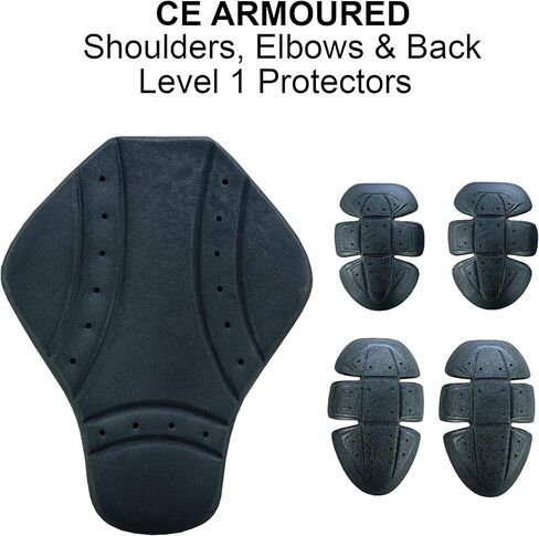 سترة جلدية عالية الجودة للرجال للدراجات النارية مزودة بسحّاب لحماية الدراجة النارية in Kuwait