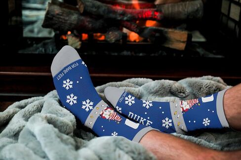 For Bare Feet NCAA Sweater Gnome Holiday Sock in Saudi Arabia