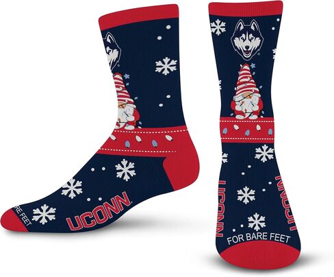 For Bare Feet NCAA Sweater Gnome Holiday Sock in Saudi Arabia