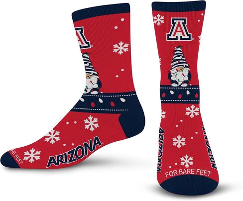 For Bare Feet NCAA Sweater Gnome Holiday Sock in Saudi Arabia