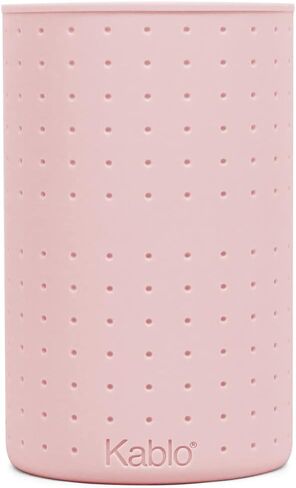 Kablo Protective Silicone Sleeve Glass Water Bottles (32 oz and 21 oz), Non-Toxic & Dishwasher Safe in Saudi Arabia