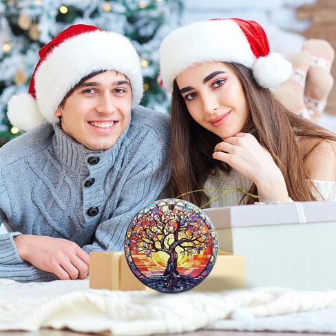 فان جوخ نمط ليلة مليئة بالنجوم عيد الميلاد الحلي 2024 زخرفة العطلات الحلي شجرة عيد الميلاد الحلي شنقا الملحقات نافيداد الديكور عيد الميلاد هدايا عيد الميلاد للمنزل داخلي ديكور خارجي in Saudi Arabia
