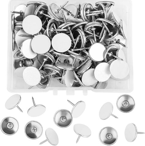 100pcs Reflective Tack Trail, Glow in The Dark Tacks Hunting Trail Markers Reflective Thumb Tacks for Trail Marking Hiking Camping Tree Stands in Saudi Arabia