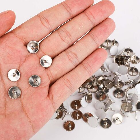 100pcs Reflective Tack Trail, Glow in The Dark Tacks Hunting Trail Markers Reflective Thumb Tacks for Trail Marking Hiking Camping Tree Stands in Saudi Arabia