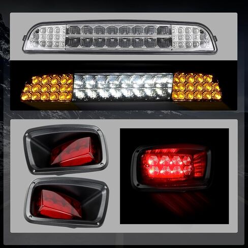 لـ 1996-2013 E-Z-GO TXT Golf Cart LED مجموعة المصابيح الأمامية ومجموعة مصابيح الذيل مع إشارة الانعطاف، القرن، لوحة تبديل الفرامل، مفتاح تسخير الأسلاك، مجموعة المصابيح الأمامية الجاهزة للشارع 12 فولت لـ EZGO TXT in Kuwait