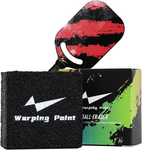 Pickleball Paddle Eraser, Pickle Ball Racket Cleaner for Carbon Fiber Paddles, Quick & Effective Pickleball Accessories for Removing Ball Residue, Dirt & Scratches, Restores Grip & Spin in Saudi Arabia