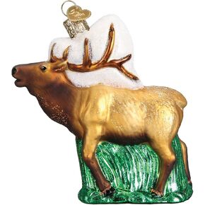Old World Christmas Christmas Bandit Raccoon Glass Blown Ornament for Christmas Tree