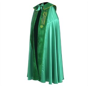 BLESSUME Church Bishop Green Cope liturgical Vestments