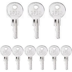 Golf Cart Key,10 Pcs Replacement Golf Cart Ignition Key Compatible with Gas and Electric Golf Cart