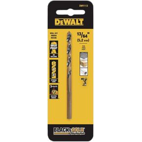 DEWALT ACCESSORIES DW1113 13/64" Black Oxide Bit in Kuwait