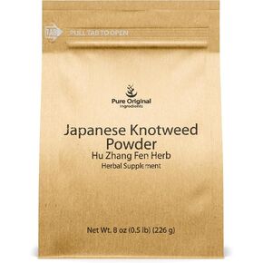 PURE ORIGINAL INGREDIENTS Japanese Knotweed (8 oz) Hu Zhang Fen, Traditional Supplement
