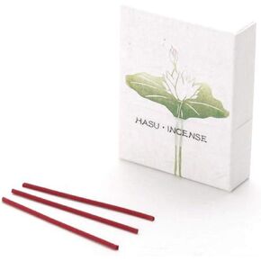 HANGA Lotus Japanese Incense Sticks, Made in Japan, 90 Sticks, 15 Mins Per Stick, Scent of Lotus, Jasmine and Lily of The Valley