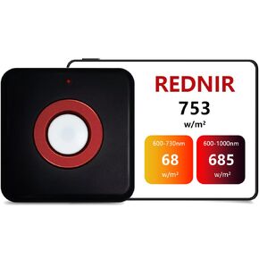 VBR-REDNIR Meter,Test The Irradiance Intensity for 600-730nm Red and 800-1000nm Near Infrared Light