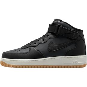 Nike mens Air Force 1 Mid Qs, Anthracite/Black-anthracite, 10.5