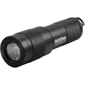 Bigblue 450 Lumen Narrow-Beam Dive Light - Light and Glove