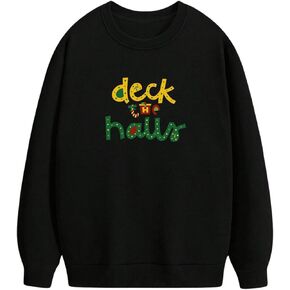 MakeMeChic Men's Graphic Print Sweatshirts Long Sleeve Crew Neck Lightweight Pullover Tops