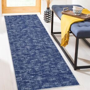 Area Rug 2x6 Washable Rug Bedroom Rug Carpet for Dining Room Hallway Mats for Living Room Non-Slip Kitchen Rug Indoor Door Runner Rug for Hardwood Floor Decor,Solid