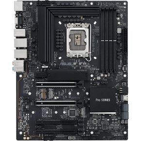 ASUS Pro WS W680M-ACE SE Intel LGA 1700 mATX BMC AST2600 Workstation Motherboard,PCIe 5.0x16,DDR5,ECC Memory,2xIntel 2.5 Gb LAN,2xPCIe 4.0 M.2,USB 3.2 Gen 2x2 Front Panel,SlimSAS,Thunderbolt 4, ACCE