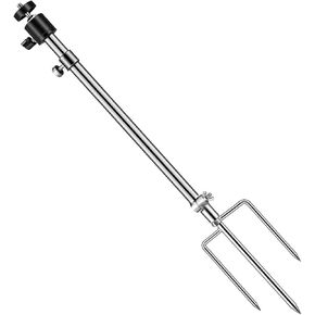AVCMOTO Game & Trail Camera Mount, Trail Camera Stand, 360 Degree Adjustable Universal Screw Connection 1/4''-20 (6mm), for Night Fishing Lights, Solar Panels, etc. (2 Pack)