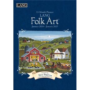 LANG Lang Folk Art™ 2025 Monthly Planner (25991012099)