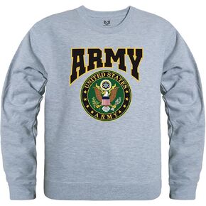 Rapiddominance Graphic Crewneck, US Army, H.Grey