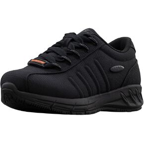 حذاء Lugz نسائي Grapple مقاوم للانزلاق بمقدمة مستديرة للعمل الآمن كاجوال - أسود in Kuwait