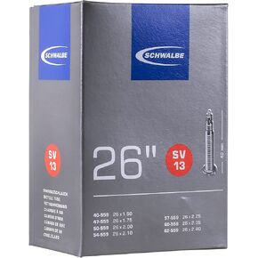 Schwalbe(シュワルベ) 【正規品】 26×1.50/2.50用チューブ 仏式 40㎜バルブ 13SV