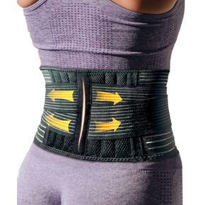 sunnex Back Brace for Lower Back Pain, Back Support Belt for Women & Men, Breathable Lower Back Brace with Lumbar Pad, Lower Back Pain Relief for Herniated Disc, Sciatica(Large/X-Large)