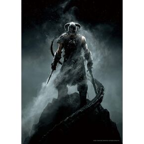 Trends International 8.25x11.75 MDF-Elder Scrolls V-Mist Wall Poster, 8.25" x 11.75" x .197", Multi
