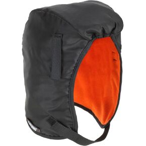 Ergodyne - 16840 Winter Hard Hat Liner, Thermal Fleece Lining, Chin Length, N-Ferno 6840,Black