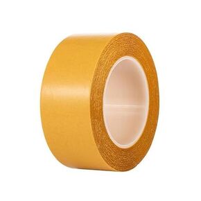 Clear Double Sided Tape Heavy Duty,1.5Inchx33FT,Glass Fiber mesh, Super Sticky Transparent Tape, Can be Used to Secure Carpets or Hang Artwork on Walls.