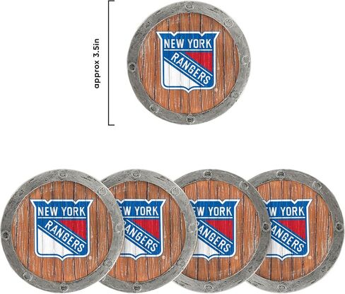 فوكو نيويورك رينجرز NHL 5 عبوات من قواعد الأكواب الأسطوانية in Saudi Arabia