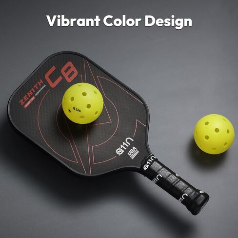 A11N SPORTS S26 Indoor Pickleballs- Consistent Bounce, Easy to Control and Durable Application - USAPA Approved - Ideal for All Ages - Available in Blue and Yellow in Saudi Arabia