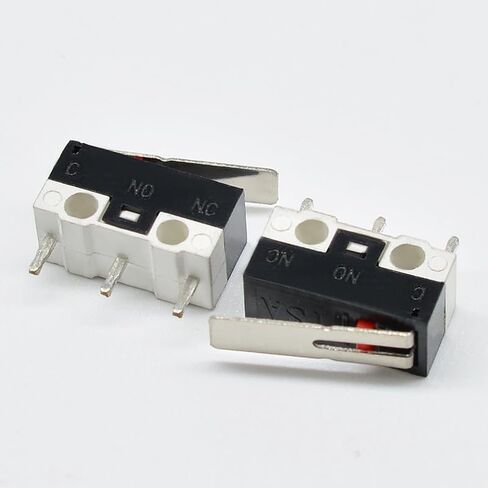 30 Pack 3D Printer Endstop Limit Switch with Hinge Lever Arm Push Button End Stop Momentary Micro Switches 3 Pin 1A 125V AC SPDT NO NC for Arduino Mouse in Kuwait