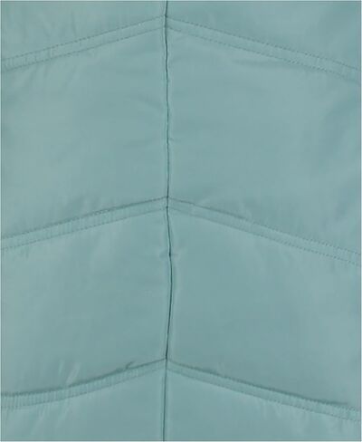 Calvin Klein Girls' Hooded Winter Puffer Jacket, Full-Length Heavy Weight Coat with Fleece Lining, Aerial Black, 8-10 in Kuwait