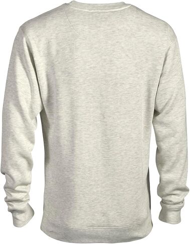 Delta Apparel Men's Regular Fit Heavyweight Crew Fleece Sweatshirt in Saudi Arabia