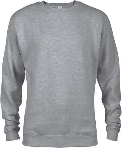 Delta Apparel Men's Regular Fit Heavyweight Crew Fleece Sweatshirt in Saudi Arabia