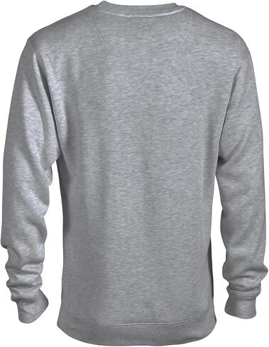 Delta Apparel Men's Regular Fit Heavyweight Crew Fleece Sweatshirt in Saudi Arabia