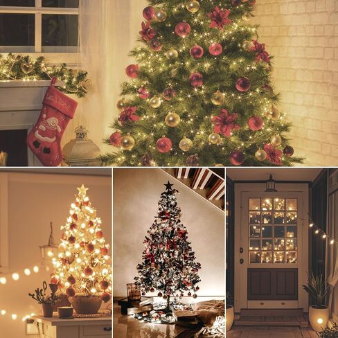 Upgraded 25-Pack C7 LED Christmas Light Replacement Bulbs, Shatterproof LED Bulbs for E12 Base Sockets for Christmas String Lights, Outdoor Waterproof Christmas Village Bulbs - Warm White in Saudi Arabia