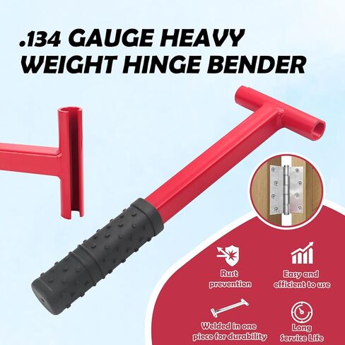 Heavy Weight .134 and .180 Gauge Door Hinge Adjustment Tool Hinge Bender Tool Hinges Gap Adjusting Wrench for Standard and Commercial Door Hinge Heavy Weight Knuckle Bender Pin Fixer in Saudi Arabia