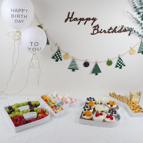 14" Cardboard Letter Shaped Mache Decorative Strawberries Fillable Chocolate Candy Cupcakes Box for Baby Shower (BABY) in Kuwait