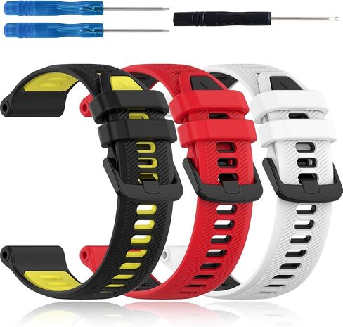 VINIUSIKI Sport Silicone Bands for Garmin Forerunner 955/965 / 945/935, 22mm Replacement Straps for Fenix 7 Pro, Fenix 6 Pro, Fenix 5 Plus Smart Watch in Saudi Arabia