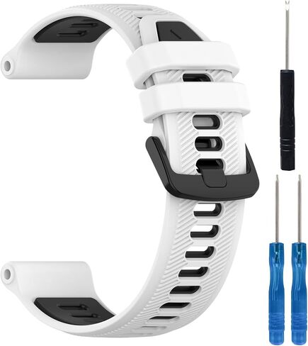 VINIUSIKI Sport Silicone Bands for Garmin Forerunner 955/965 / 945/935, 22mm Replacement Straps for Fenix 7 Pro, Fenix 6 Pro, Fenix 5 Plus Smart Watch in Saudi Arabia