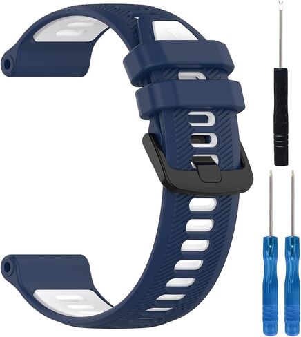 VINIUSIKI Sport Silicone Bands for Garmin Forerunner 955/965 / 945/935, 22mm Replacement Straps for Fenix 7 Pro, Fenix 6 Pro, Fenix 5 Plus Smart Watch in Saudi Arabia