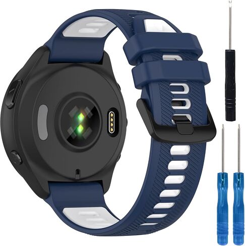 VINIUSIKI Sport Silicone Bands for Garmin Forerunner 955/965 / 945/935, 22mm Replacement Straps for Fenix 7 Pro, Fenix 6 Pro, Fenix 5 Plus Smart Watch in Saudi Arabia