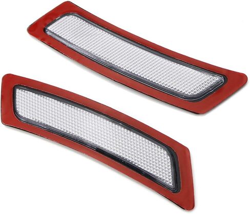 Crystal Clear/Smoke Lens Front Bumper Side Markers Light Reflector Replacement for 2011-16 BMW F10 F11 5 Series 525i 528i 530i 535i 545i 550i (Smoke len) in Saudi Arabia