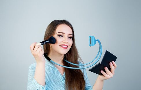 حامل رقبة هاتف Aduro، حامل هاتف برقبة معقوفة لتحرير يديك متوافق مع هاتف Apple iPhone Android الذكي in Kuwait